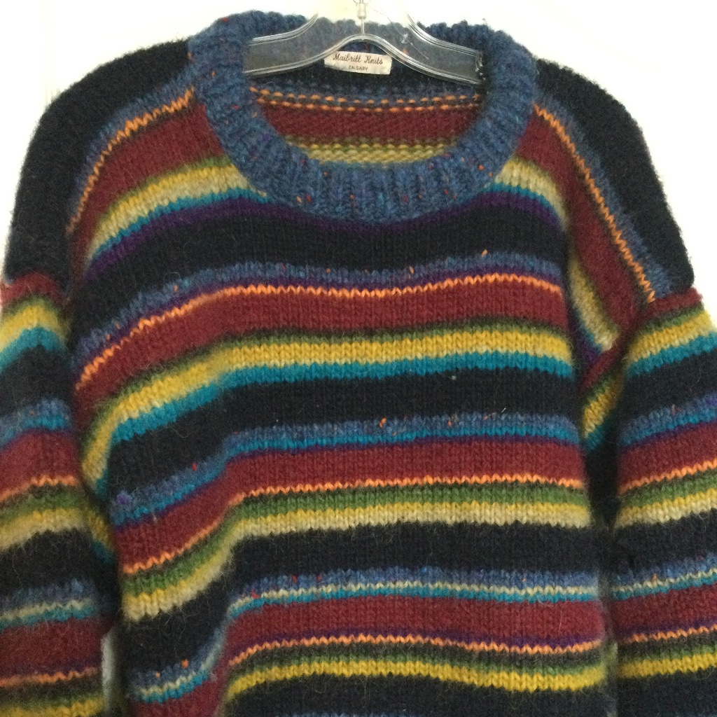 Maibritt Knits Women’s Warm Sweater Made In Canada